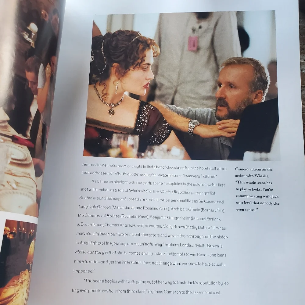 James Cameron's Titanic Softcover Book‎
